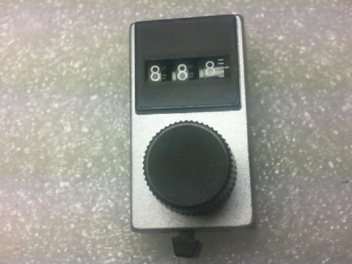Potentiometer code reader knob. Japanese spoctroi potentiometer. Precision code