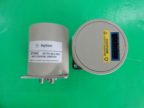 HP/Agilent 87104C DC-26.5GHz single pole four throw RF switch SMA