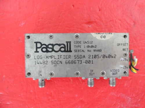 Supply PASCALL amplifier 15V SMA 668673-001