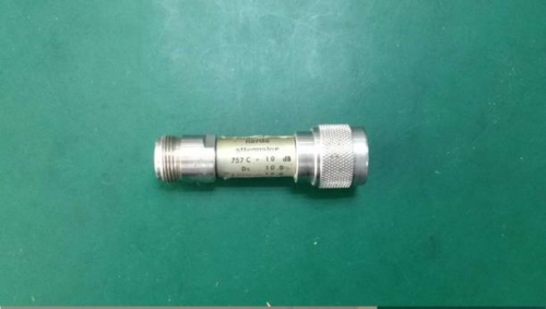 757C-10dB DC-12.4GHz 10dB NARDA coaxial fixed attenuator N 2W