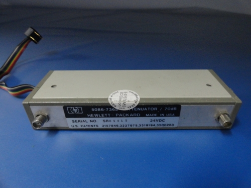 5086-7365 DC-18GHZ HP/Agilent programmable step attenuator 10dB 70dB step
