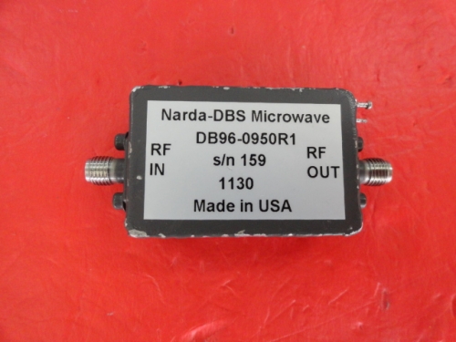 Supply DB96-0950R1 4-12.5GHz NARDA amplifier SMA 15V