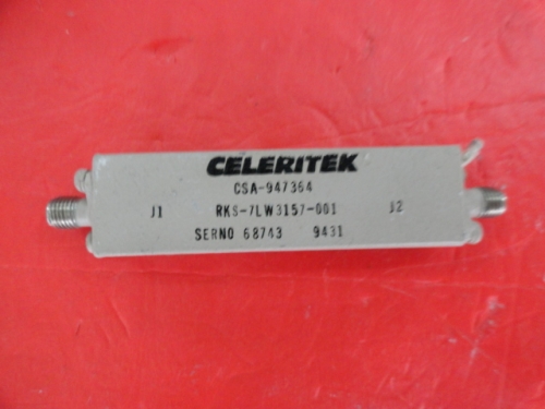 Supply CELERITEK amplifier 15V SMA CSA-947364