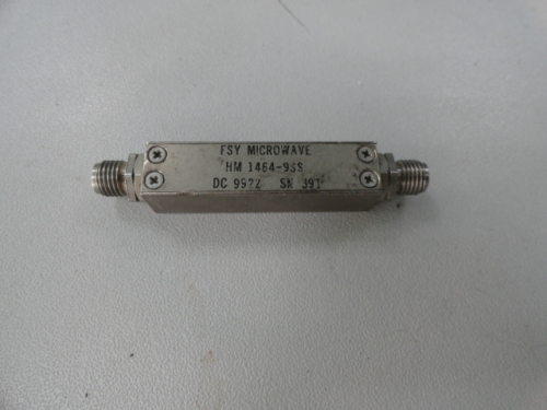 MICROWAVE HM 1464-9SS 1.4-4.3GHZ FSY RF microwave high pass filter SMA