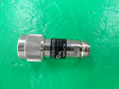 DC-2.6GHz 10dB STACK radio frequency coaxial fixed attenuator N