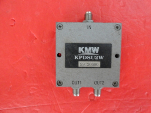 Supply KMW coaxial one point two power divider SMA KPDSU2W