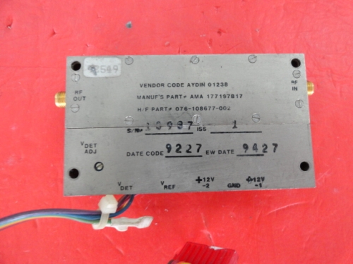Supply HARRIS amplifier 12V SMA 076-108677-002