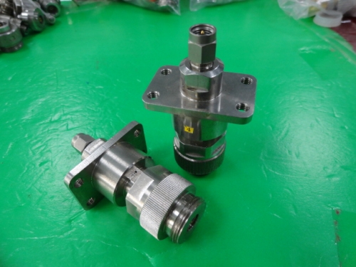 Import 2.92mm male flange disassemble revolution RF coaxial adapter