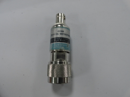 423B HP coaxial detector 0.2dB + N-BNC 0.01-12.4GHz