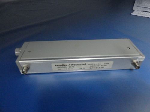 Supply DC-10GHZ 5379 0-11.5dB Weinschel programmable step attenuator 24V