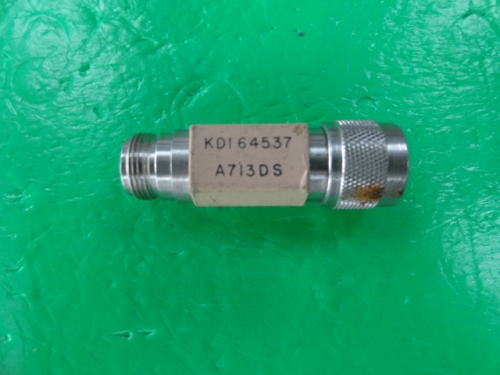 A713DS KDI radio frequency coaxial fixed attenuator 0dB 2W N DC-18GHz