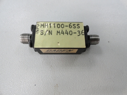 MH1100-6SS 1.1-3.5GHZ DA/DADEN RF microwave high pass filter SMA