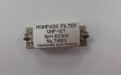 UHP-127 1.62GHZ TAMAGAWA RF microwave high pass filter SMA