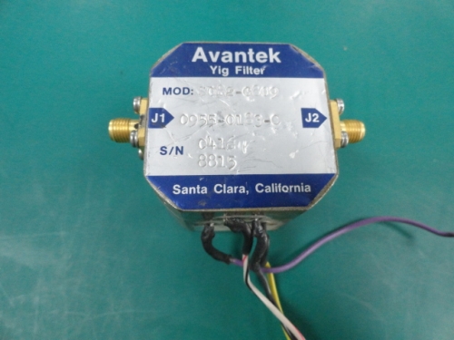 S082-0809 2-20GHZ AVANTEK voltage controlled oscillator 15V