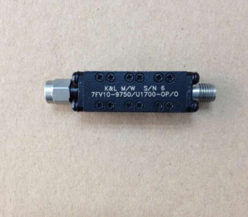 7FV10-9750/U1700-OP/O 8.9-10.5GHZ K&L RF bandpass filter SMA