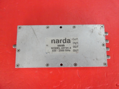 Narda a four 4372A-4 800-2500MHz SMA divider