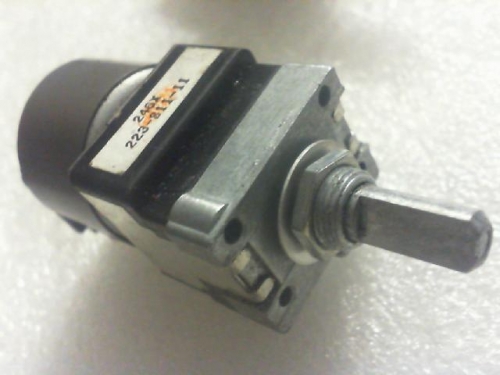 Japan ALPS dual motors. Potentiometer 223-811-11/... 8 feet... Even 100K