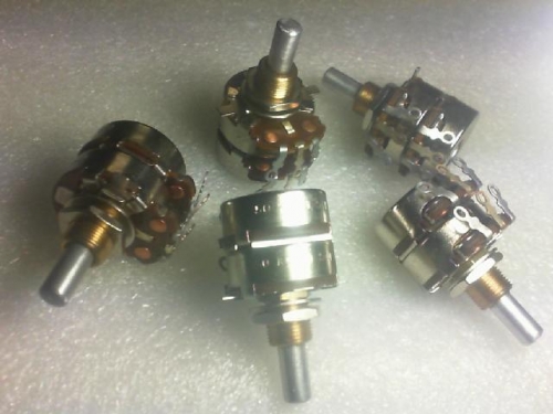 MADE/ dual potentiometer.50K in the United States.