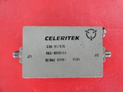 Supply CELERITEK amplifier 15V SMA CSA-957826