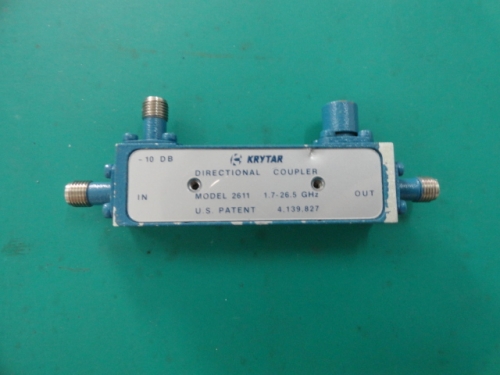 Supply KRYTAR RF broadband directional coupler 2611 -10dB SMA 1.7-26.5GHZ