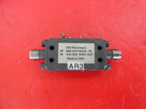 Supply DBS-0411N220 4-11GHZ NARDA amplifier SMA 12V