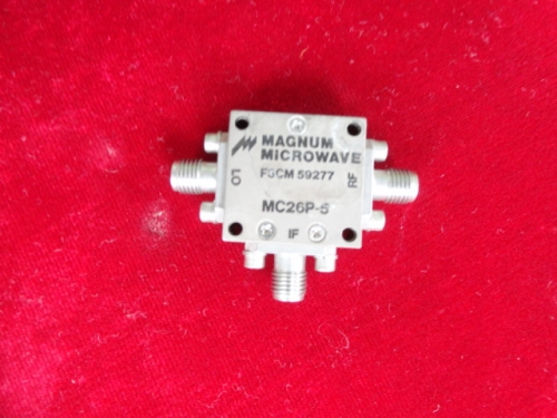 United States imported MC26P-5 RF MAGNUM RF microwave coaxial dual balanced mixer SMA