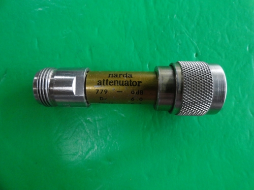 779-6 NARDA coaxial fixed attenuator Att:6dB P:5W N DC-18GHz