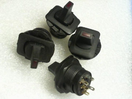 Taiwan Zi. Button switch with lamp.R13-405/250VAC/6A/125VAC/10A/ five three feet.