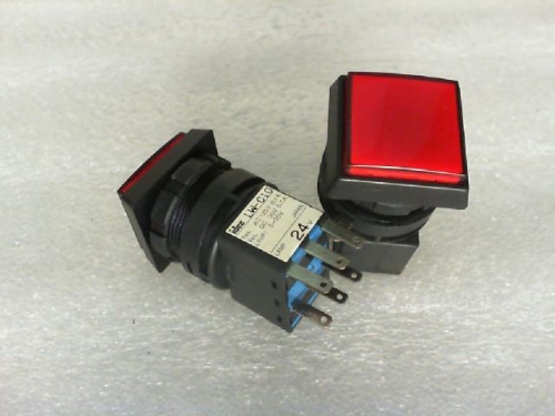 Genuine and idee/LW-C10 button switch / lock free /125VAC/0.1A/ lamp 24V