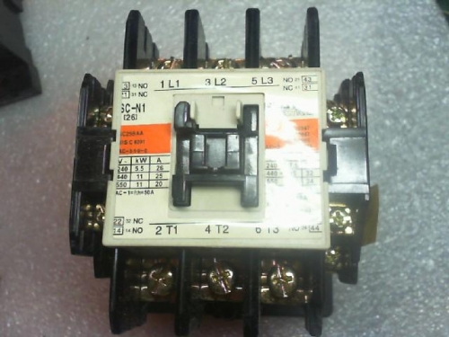 Japan's Fuji SC--N1 contactor switch 240VAC....550VAC/50A