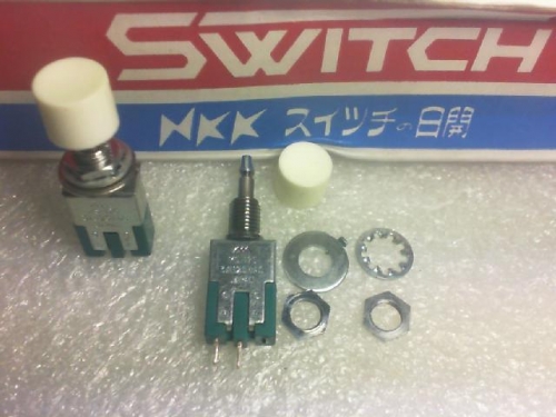 NKK switch button button switch MS-195///125VAC/3A/ two pin.. reset