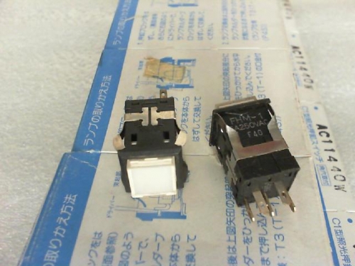 Japan FHM-1/250VAC/5A/ / push button switch /12V lock free