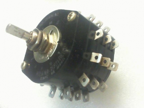 NKK switch HS-16 rotary switch 250VAC/6A/125V/12A/ three layer three knife COM36 foot.11 file