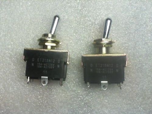 Japan NKK button switch [ET1215N12]250VAC/10A/125VAC/15A]. lioujiao second Aberdeen