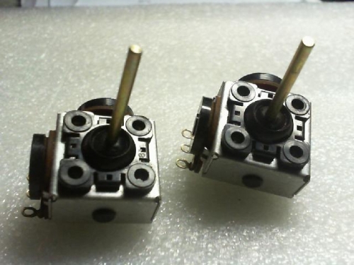 Direction switch.. Japan ALPS shaking head universal switch /24mmX24mm/ two 50K