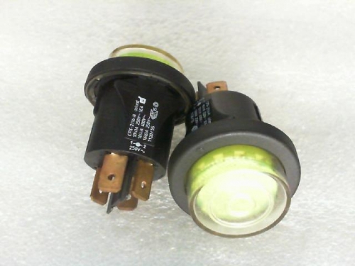 Button switch. Taiwan / waterproof / with lock / light with CPX-2116-N/250VAC10A