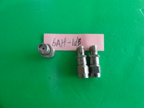 6AH-1dB INMET coaxial fixed attenuator Att:1dB P:2W SMA DC-6GHz