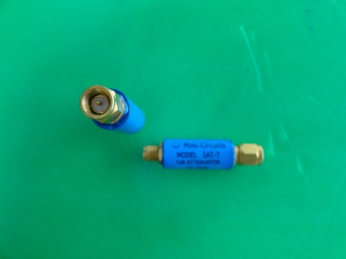 SAT-7 MINI coaxial fixed attenuator Att:7dB 2W SMA DC-1.5GHz