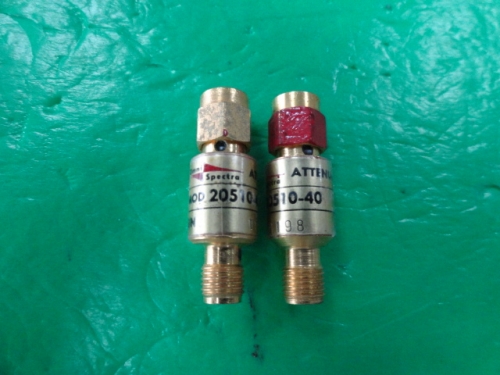 20510-40 M/A-COM coaxial fixed attenuator 40dB 2W SMA DC-4GHz