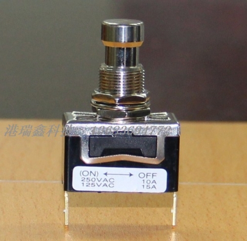 PU703A-H5 trigger single feet lock free M12 toggle button switch normally open reset Taiwan deliwei