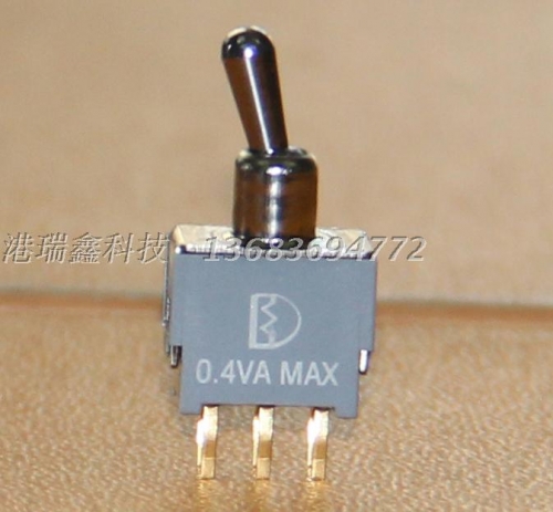 2TED1 pin gold-plated dual lioujiao two ultra small toggle switch gear waterproof Taiwan deliwei