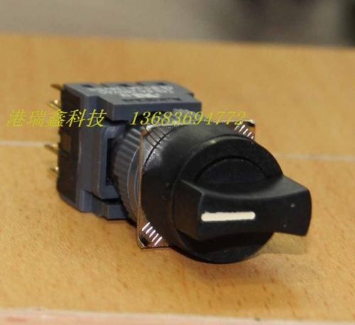 Jin Hong 16MM hole circular 3-gear switch rotary switch double pole three throw switch