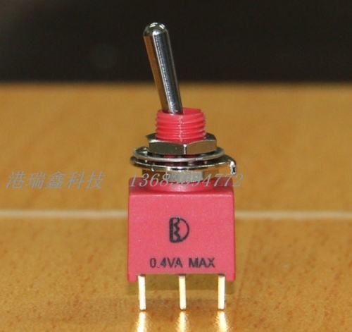 NE8011 gold plated dual lioujiao two gear M6.2 small toggle switch 1AD1 Taiwan deliwei waterproof Q11
