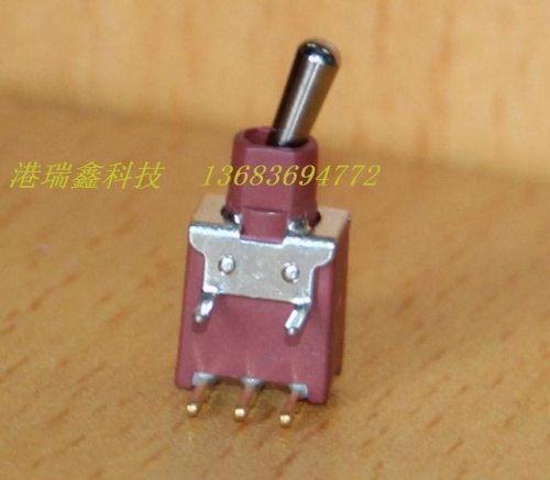 ES-6 M5.08 is a single tripod bent two gear 2AS1 small toggle switch Q22 Taiwan deliwei waterproof