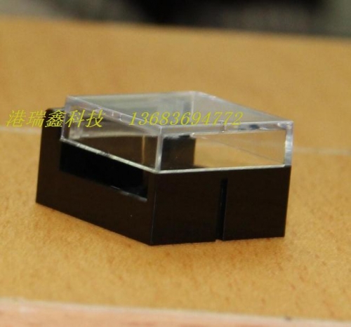 M16 button switch parts of Taiwan DECA into the dust cover of the dust cap transparent square anti touch cover