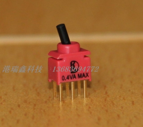 2U lioujiao dual two ultra small toggle switch gear waterproof Taiwan deliwei DPDT switches