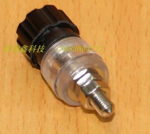 The domestic terminal connector transparent M10 perforated black terminal 910 iron