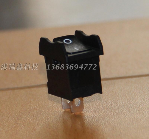 The power switch of Taiwan bright group R19 A black rocker switch single ship with anti wall touch switch RA1