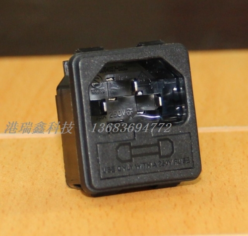 RF-2004 winfoong AC AC power supply socket panel installation glyph card combo socket with insurance