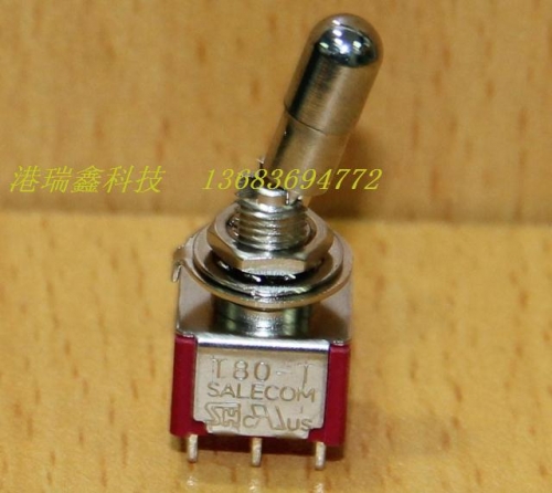 T8011-LK locking the Hexapod dual two file anti contact latch neck M6.35 small toggle switch T80-T Taiwan SH